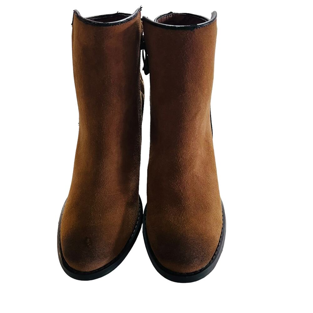 Very Volatile Leopard Calf Hair Leather Ankle Chelsea Booties Size 6.5 NEW - Picture 3 of 7